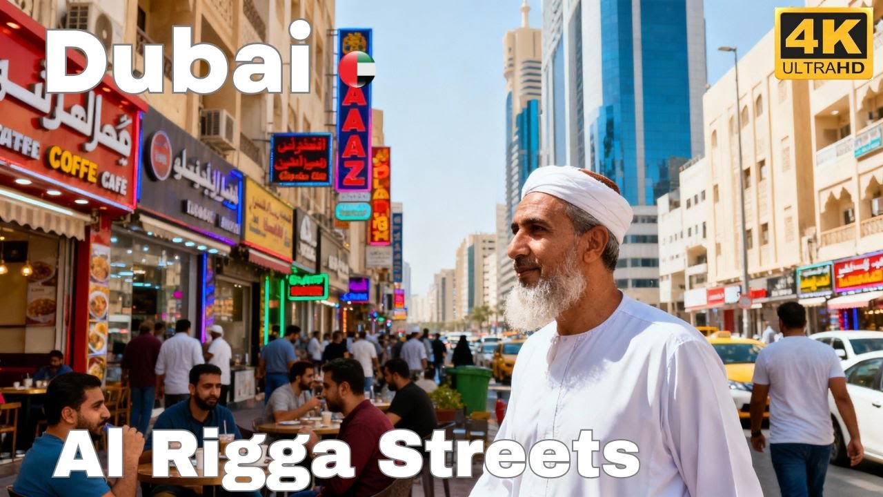 🇦🇪 Al Rigga & Al Muraqqabat Deira Dubai Streets [4K] Walking Tour | Vibrant Deira City Life 2025.