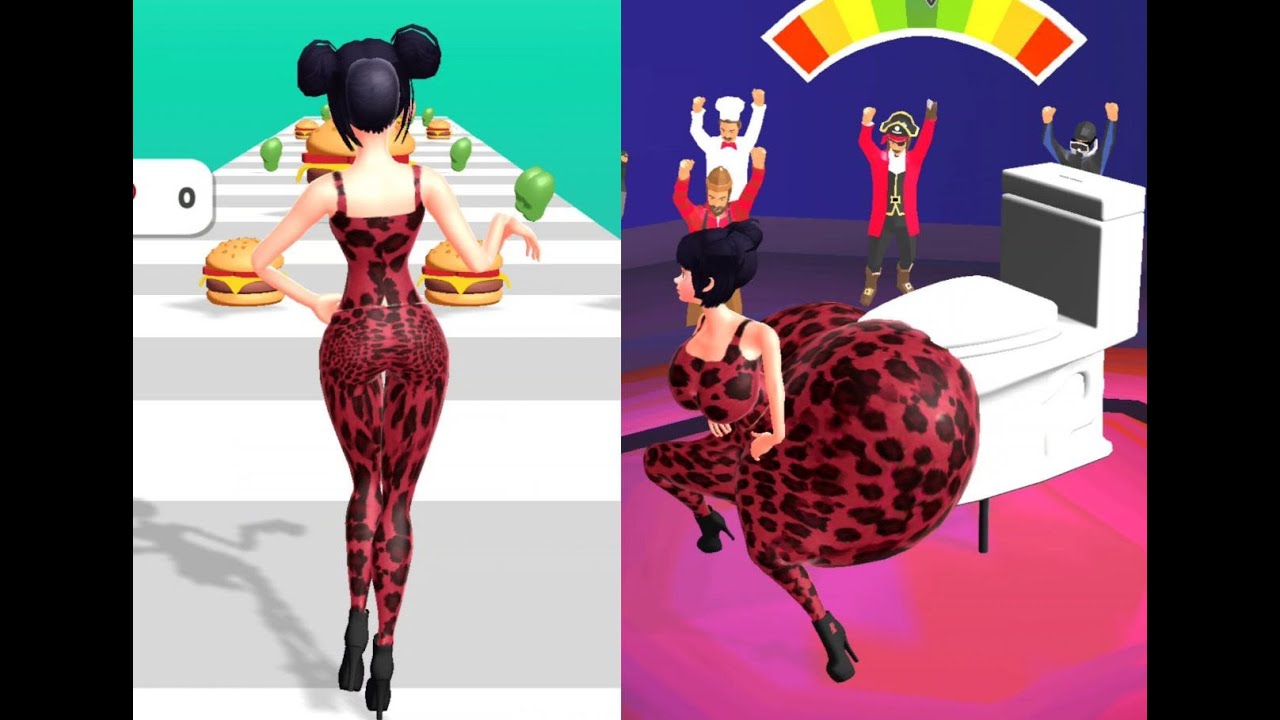 Butt Clash 👄All Levels Gameplay Trailer Android, New Game #ButtClash #gameplay​ #mobilegame