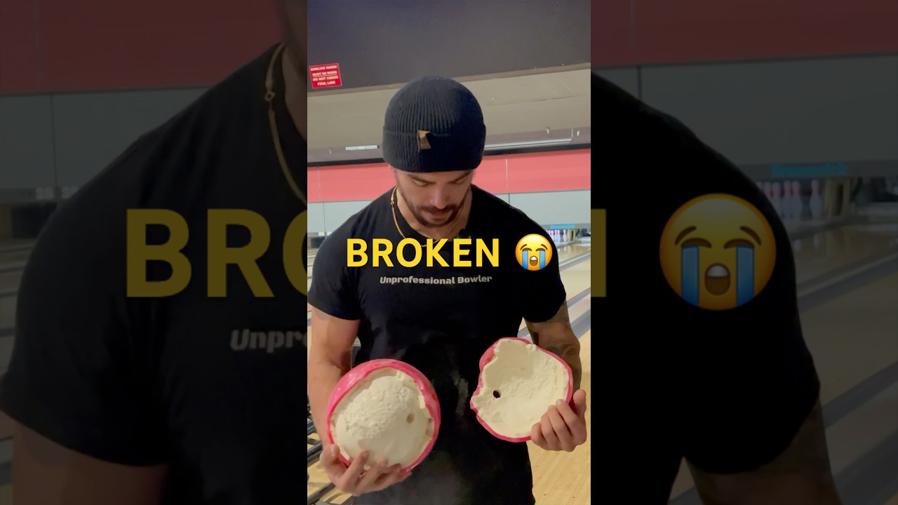 Я сломал свой шар для боулинга 😭