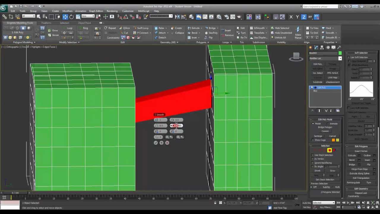 3ds Max Tutorial - Basic modeling in 3ds Max - Graphite Tools - Workshop 01