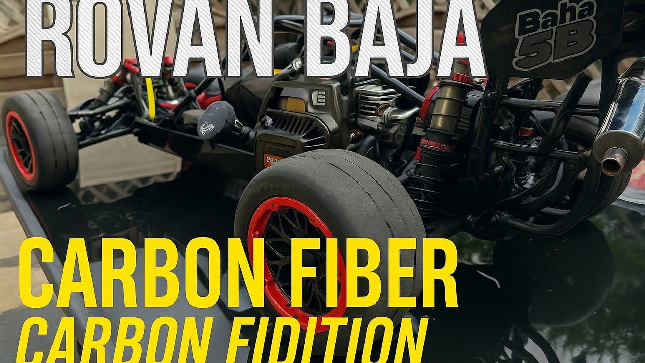 2025 Rovan Baja 5B – Full Carbon Fiber Edition Unboxing + First Start! 🔥