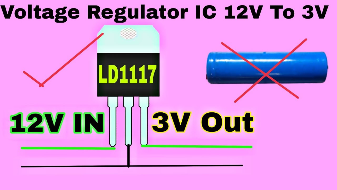 how to make voltage regulator | voltage regulator IC LD1117 | voltage regulator kaise banaen