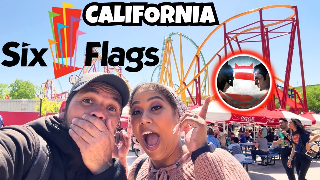 SIX FLAGS CALIFORNIA - ¡COMIDA, ATRACCIONES y MUCHA DIVERSIÓN!