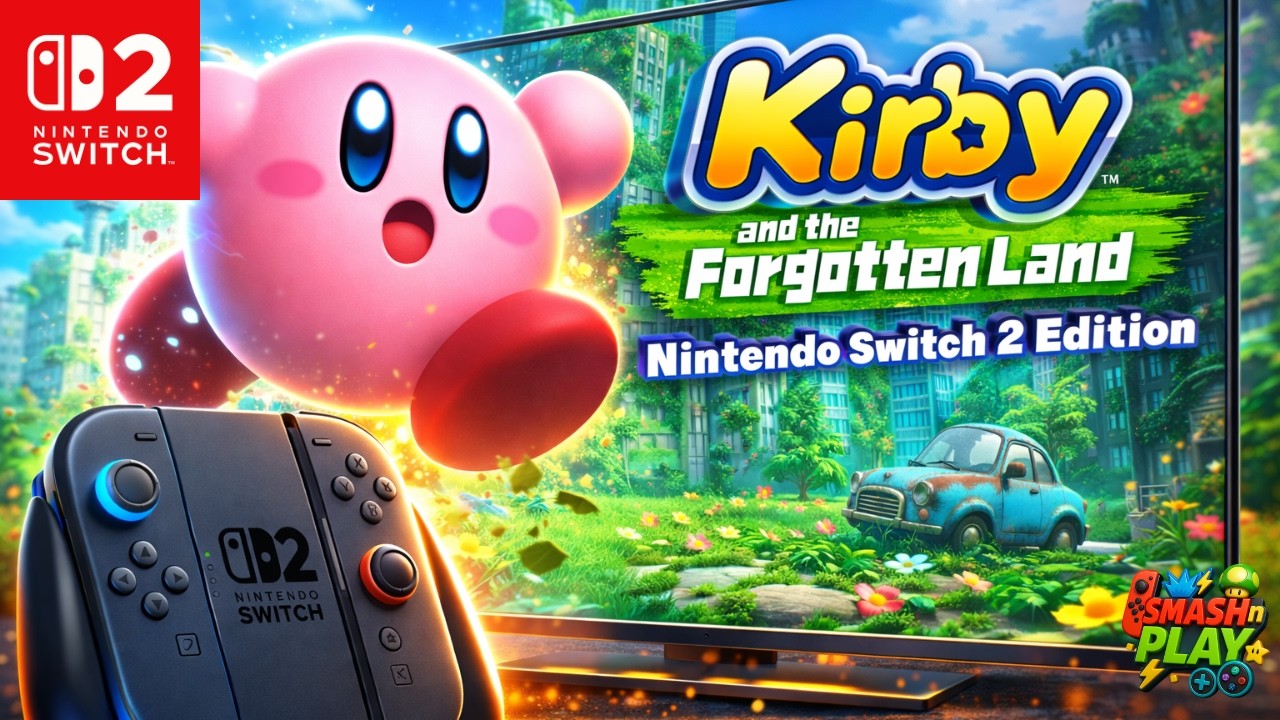Kirby and the Forgotten Land Nintendo Switch 2 Gameplay