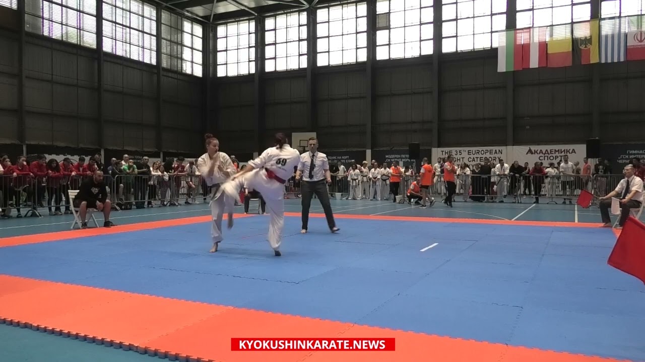 35th IKO EC, 1/4 -65kg, Carmen Slater (Austria) - Shainez Elhaimour (France, aka)