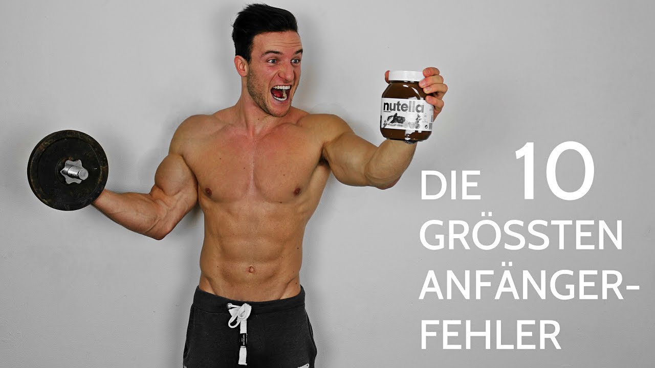 TOP 10 FITNESS FEHLER - die du unbedingt vermeiden musst!