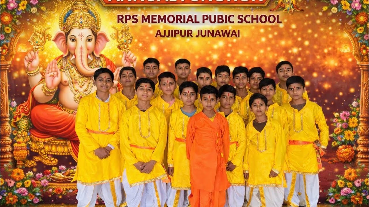 🔱 Deva Shree ganesha | RPS SCHOOL Annual Function Performance❤️ #annualfunction #dance #schoolevent 