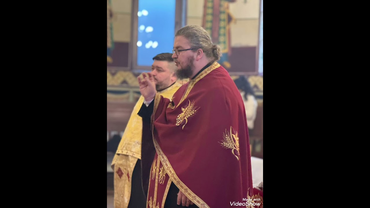 Pr. Filip Marius, Predică la Taina Sfântului Maslu. 