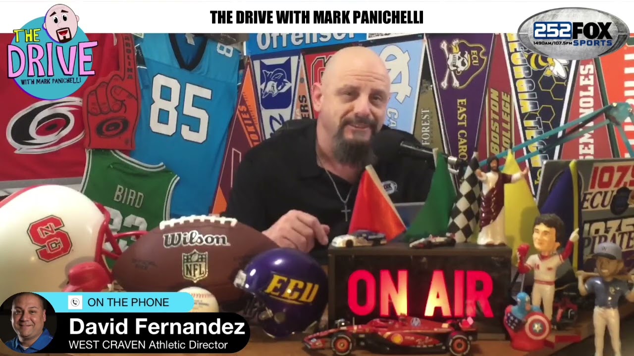 The DRIVE with Mark Panichelli 02/04/26 | David Fernandez | WC Athletic Director 