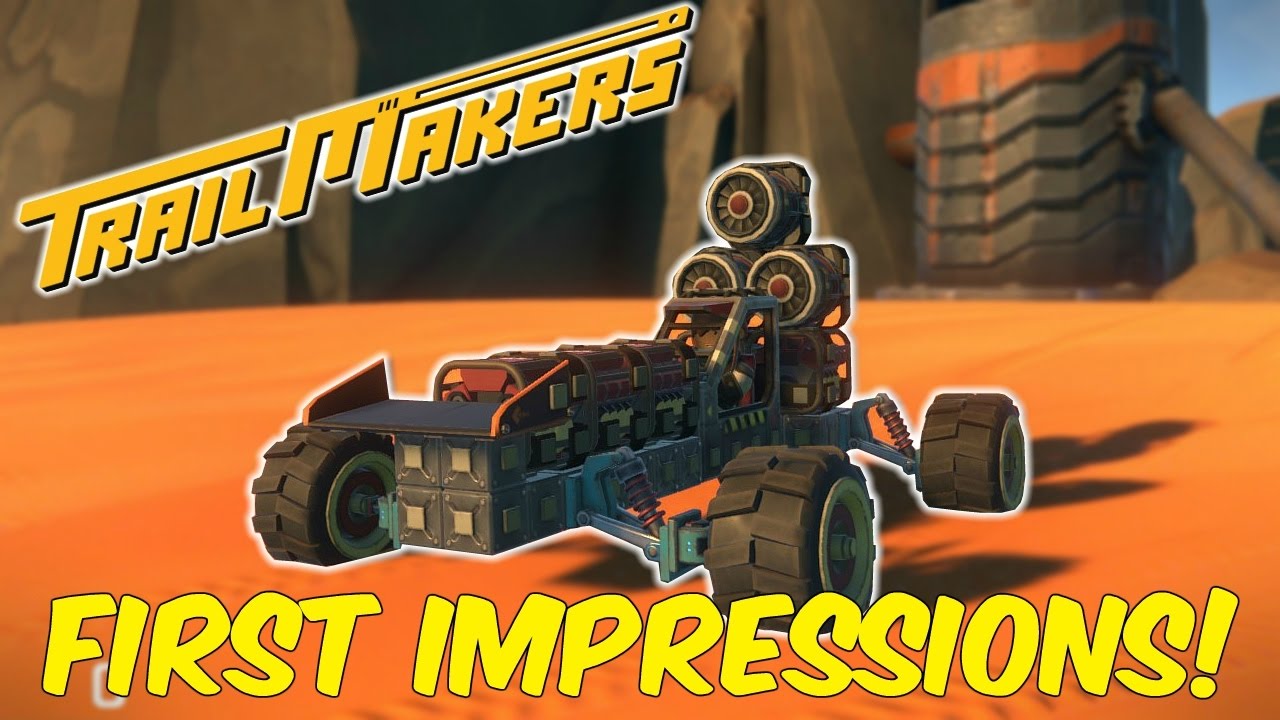 SCRAP MECHANIC + TERRATECH = TRAILMAKERS? - Trailmakers Alpha Demo Gameplay  - EP 1
