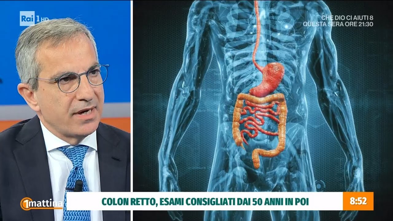 La prevenzione tumore colon retto - Unomattina 10/04/2025