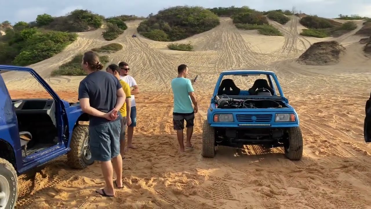 DUNAS. OFFROAD. TURMA DOS SUZUKI VITARA 4x4. TURBO. FUEL TECH.