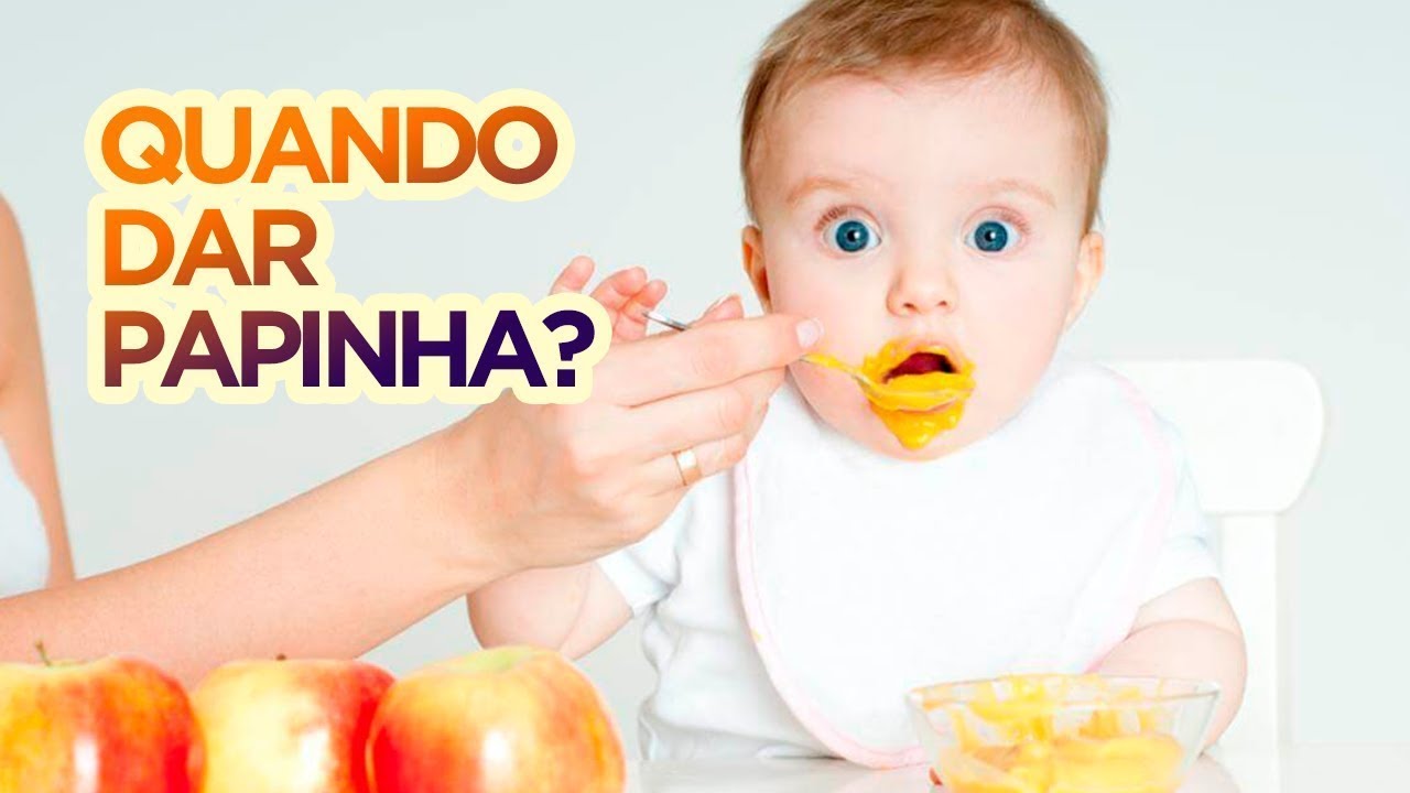 papinhas de bebe de 6 meses dicas INFALIVEL?