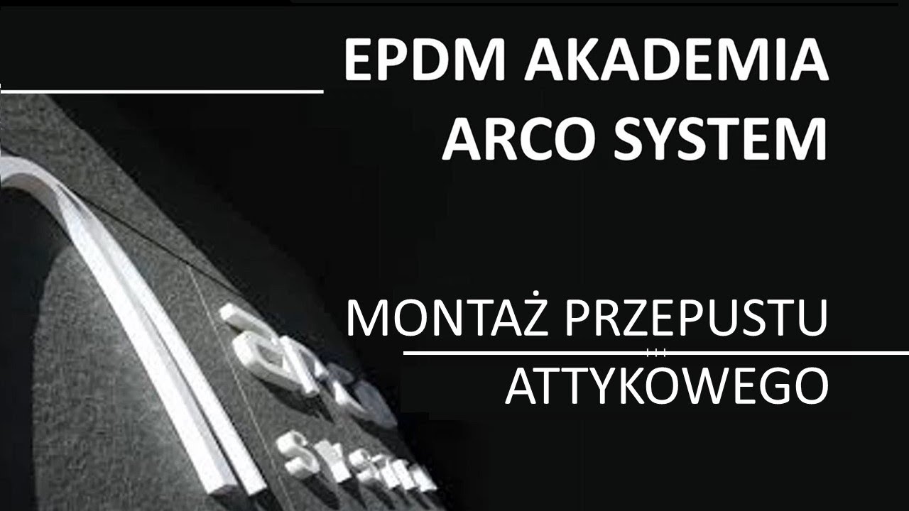 Montaż przepustu attykowego