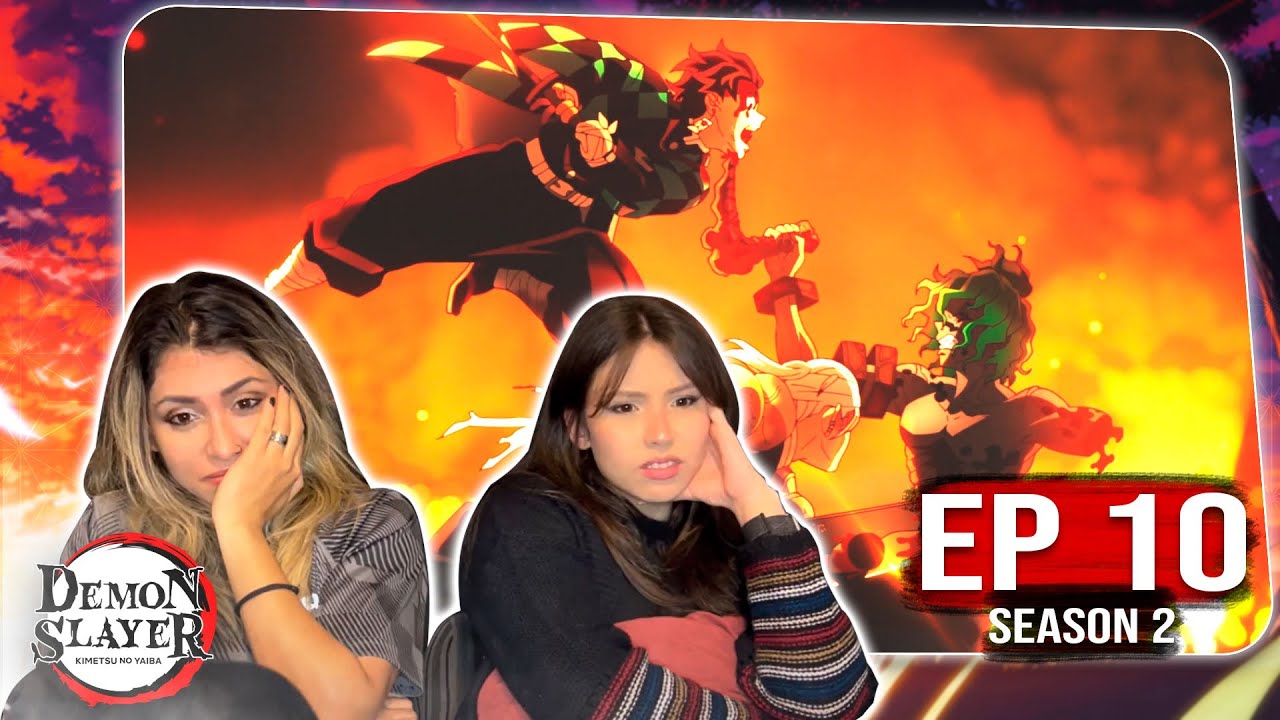 KIMETSU NO YAIBA / DEMON SLAYER - 2 TEMPORADA EP 10 - REAÇÃO / REACTION - TODO MUNDO CONTRA