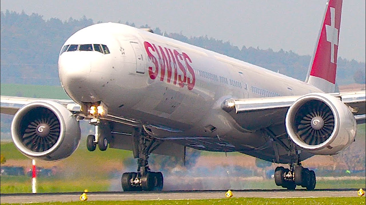 Just a bit DIFFERENT - VERY BIG Airplane TAKEOFFs and LANDINGs - Zurich Airport Plane Spotting | 4K