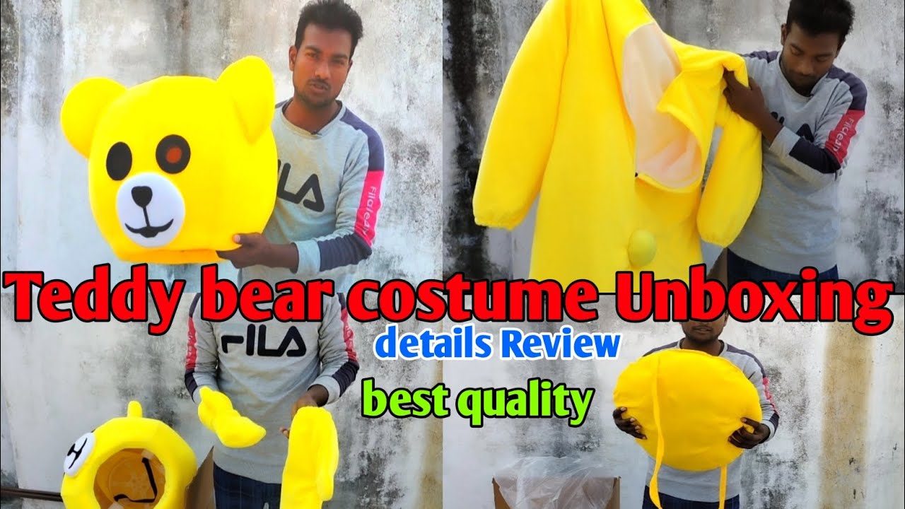 Unboxing teddy bear costume 🔥#teddybearcostume #teddybearreview#teddyvides #pgtrader #pgtraderdelhi.