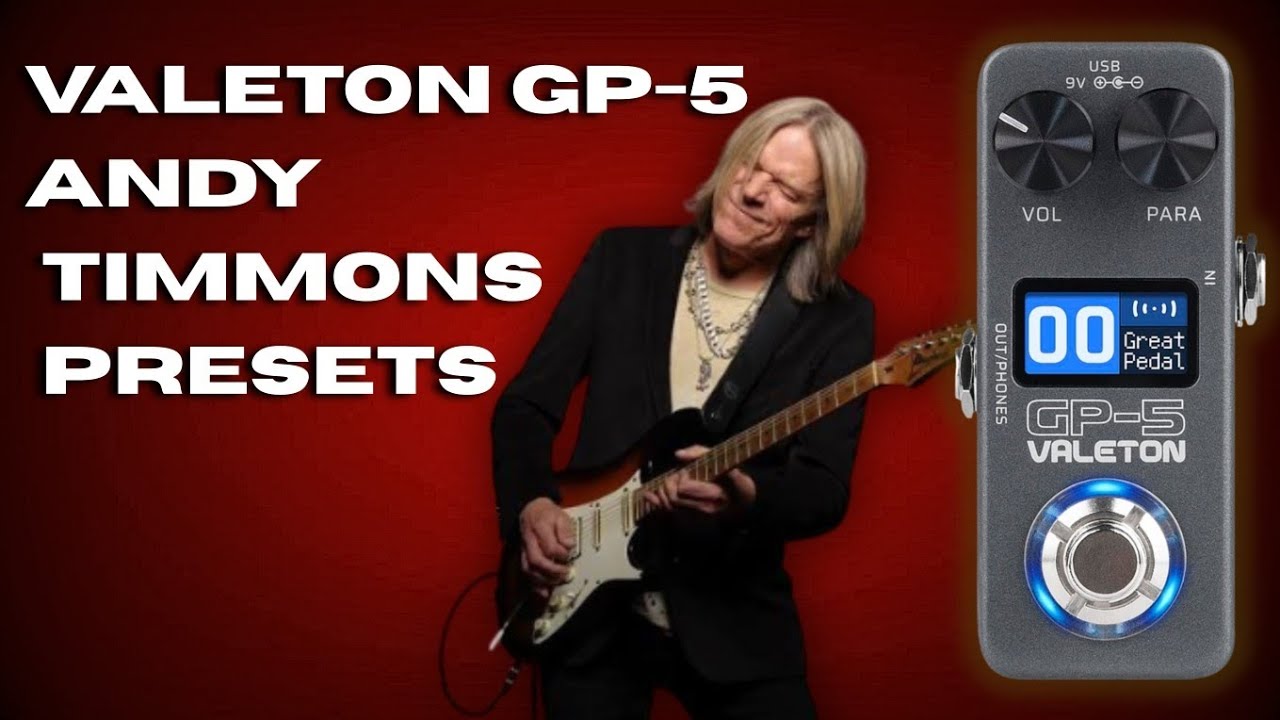 VALETON GP-5 ANDY TIMMONS PRESETS!