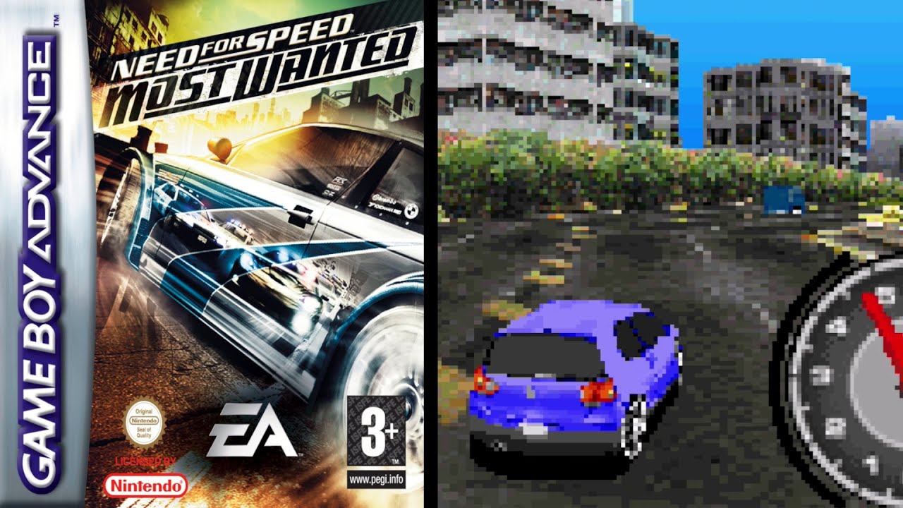 Need for Speed: Most Wanted ... (GBA) Gameplay Peek