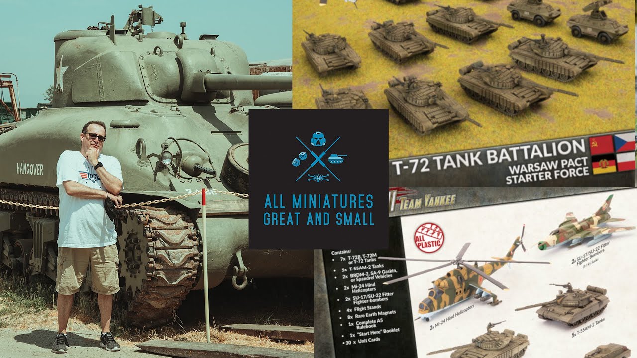 Team Yankee -Warsaw Pact  T-72 Tank Battalion Starter Force - Unbox and first look