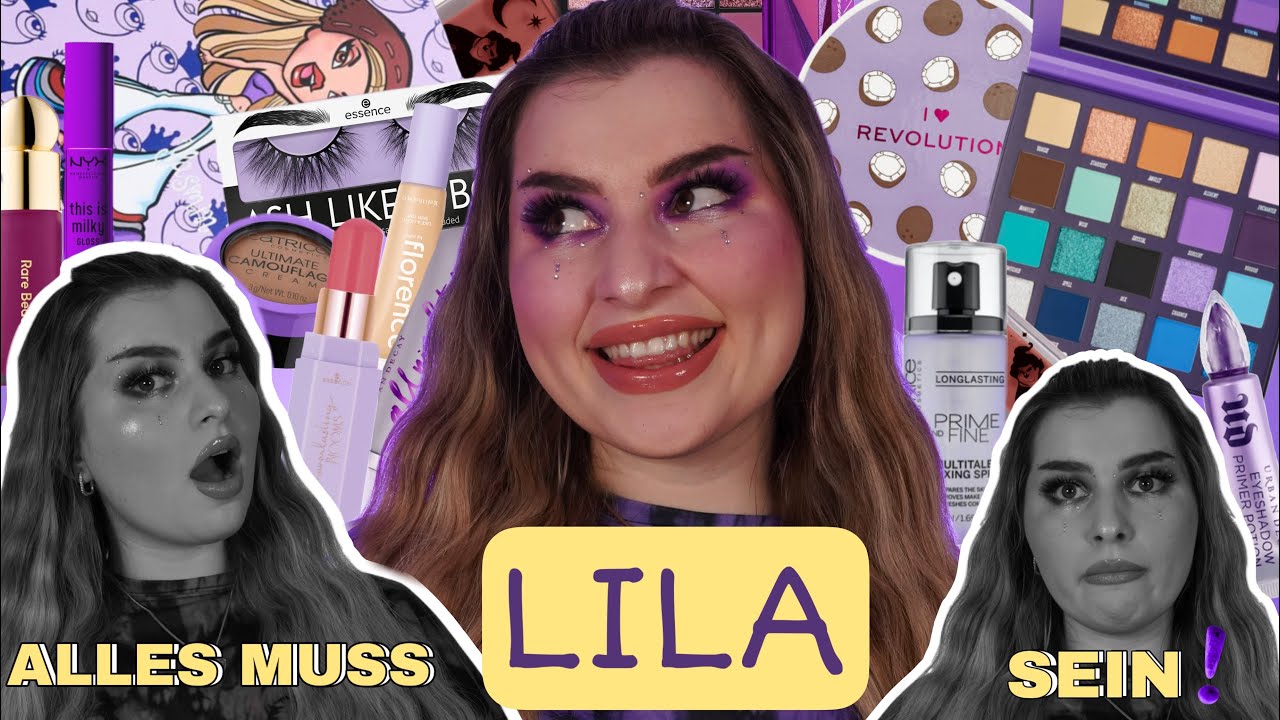 OHJE 😦 ! Ich darf nur Produkte benutzen die 💜LILA💜 sind !