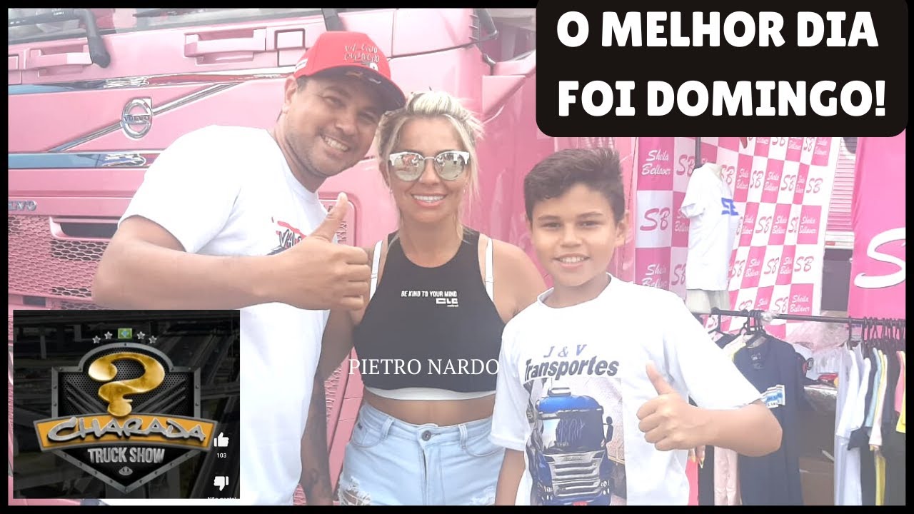 ENCONTRO Charada TRUCK SHOW 2022 | Domingo no Evento os caminhões mais top e qualificado do Brasil.