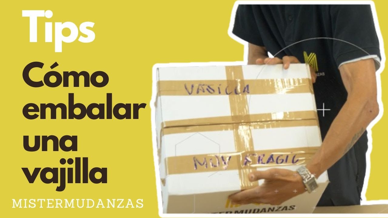 Cómo Embalar una Vajilla de la Mejor Forma - MISTERMUDANZAS