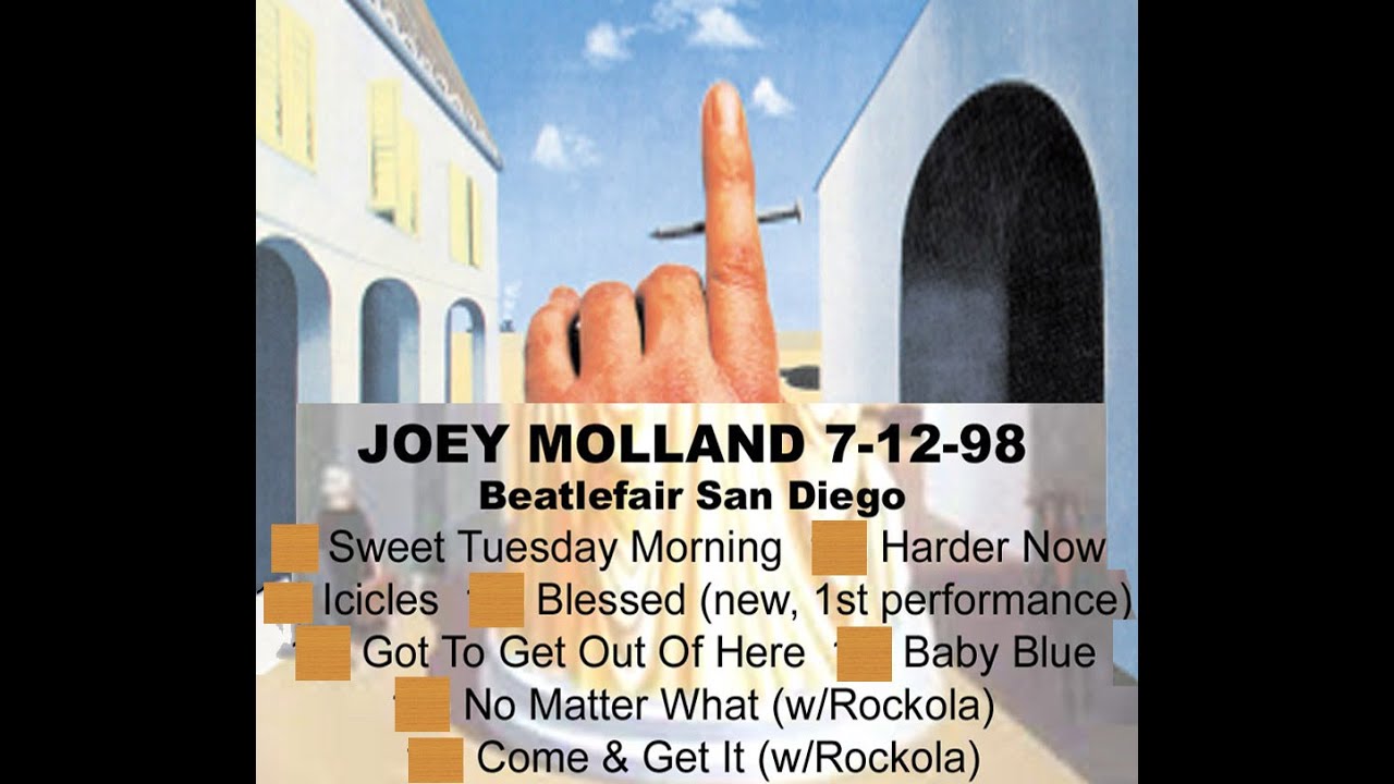 Joey Molland 7-12-98 San Diego Beatles Fair (Badfinger) UNRELEASED
