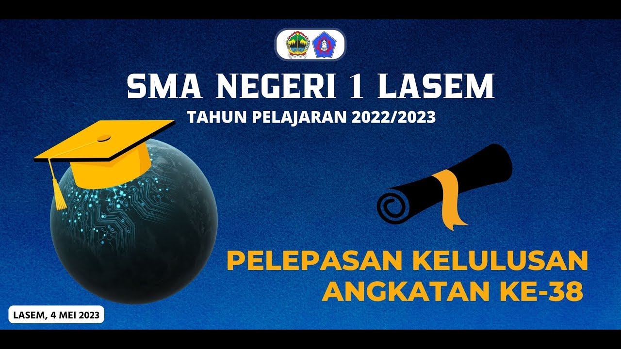 LIVE 🔴 PELEPASAN KELULUSAN KELAS XII ANGKATAN KE-38 SMA N LASEM - REMBANG