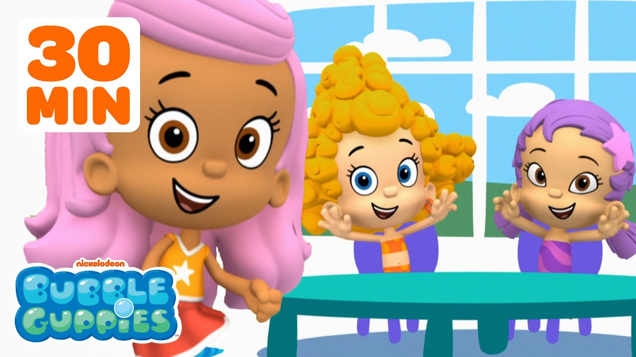 Bubble Guppies' Back To School Marathon! 📚 | 30 Minute Compilation | @BubbleGuppies