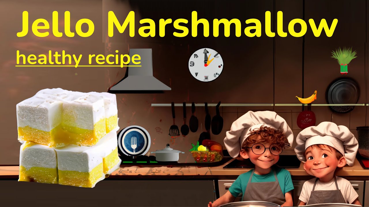 MAPLE SYRUP JELLO MARSHMALLOW | Healthy version of famous recipe | With beef gelatine powder
