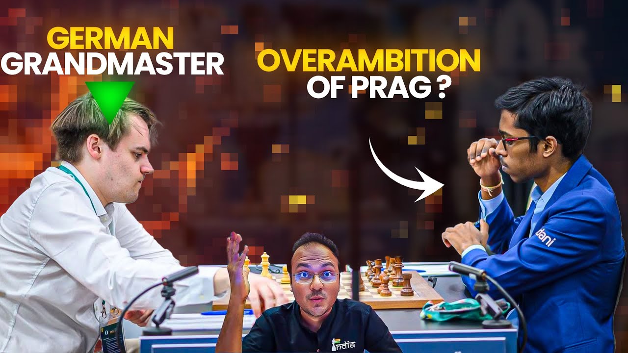 The perils of overambition | Matthias Bluebaum vs Praggnanandhaa | Grand Swiss 2025