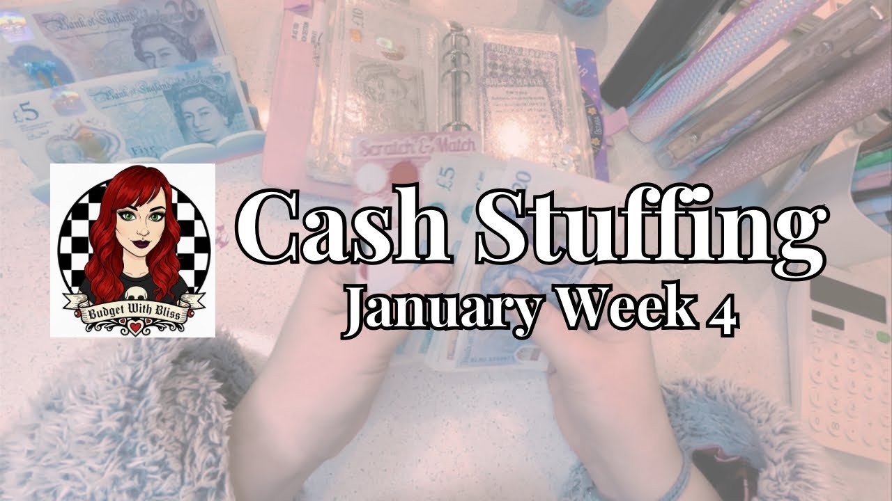 Cash Stuffing Savings Challenges | Sinking Funds | January Week 4 + Budget Check-In Week 3