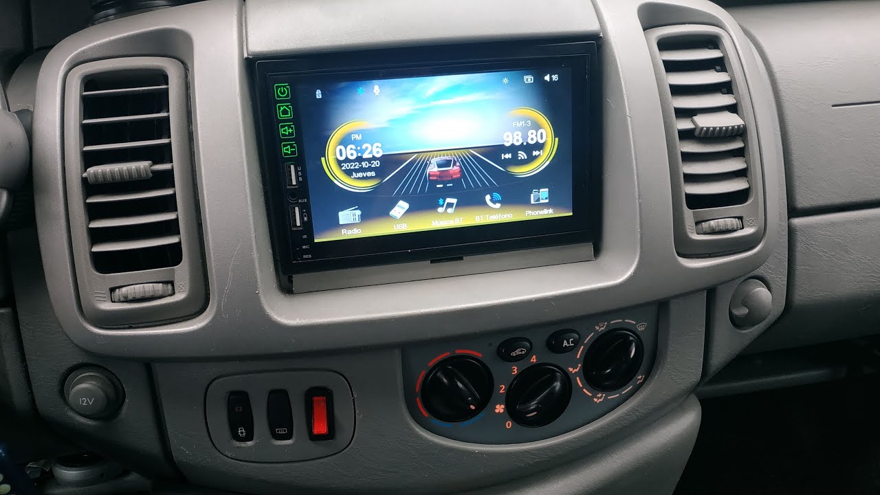 Instalacion Pantalla android a Renault Trafic