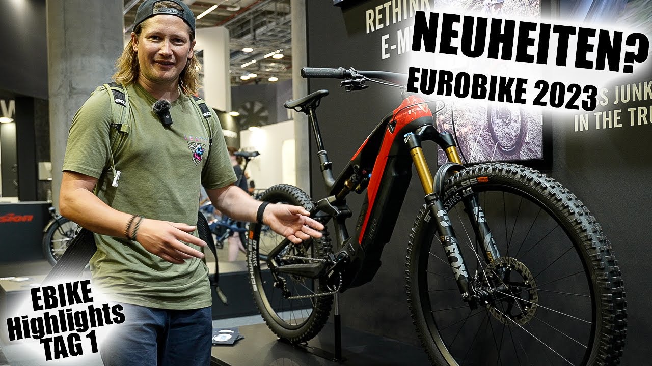 Neue E BIKES, Motoren und mehr? Erster Tag auf der EUROBIKE 2023