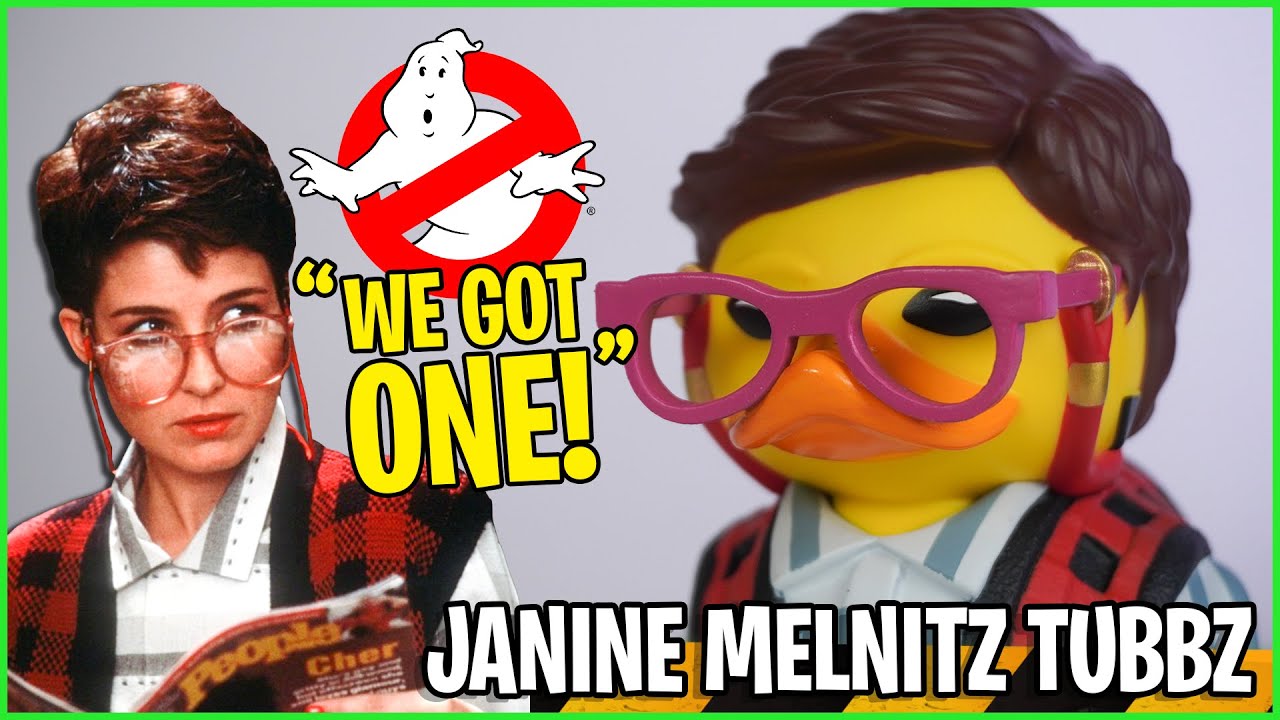 Ghostbusters Janine Melnitz TUBBZ vinyl figure | UNBOXING