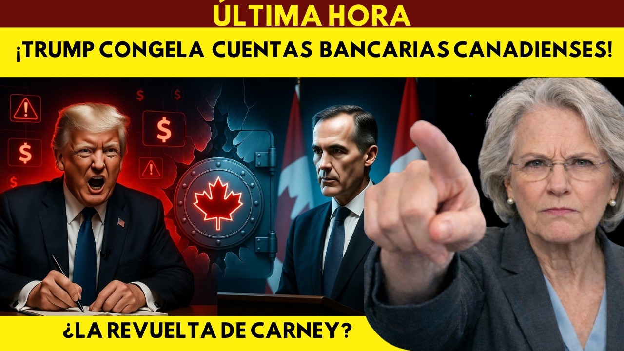 La guerra económica estalla: Trump golpea los bancos de Canadá, Carney contraataca