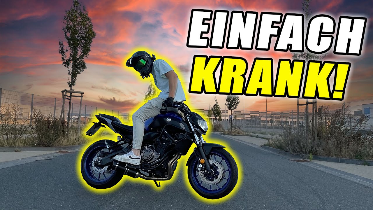 ICH TESTE DAS BESTE A2 BIKE! Yamaha MT-07 2020 | Motovlog