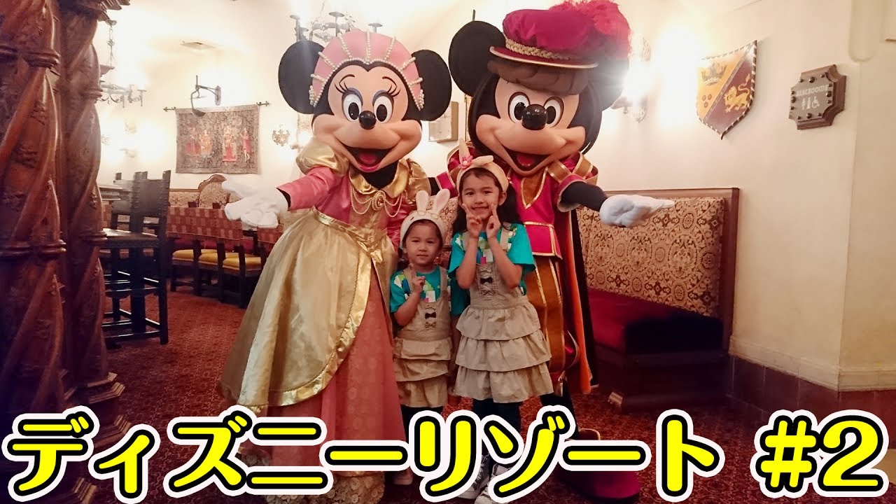 ●普段遊び●まーちゃん誕生日祝いでディズニーシーで遊ぶ#2まーちゃん【6歳】おーちゃん【3歳】#512