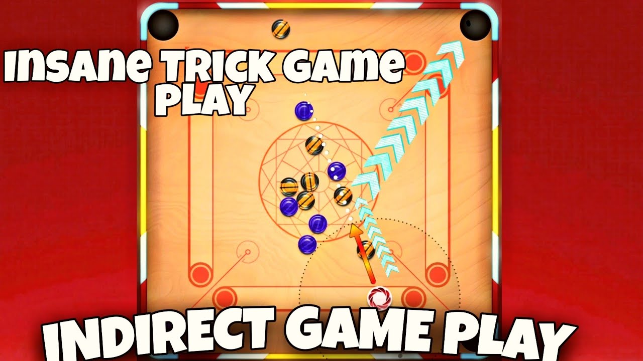 Carrom Pool /Insane Trick game play/ and indirect Game play / Trick Shot game play/ Gaming Nazim 😲