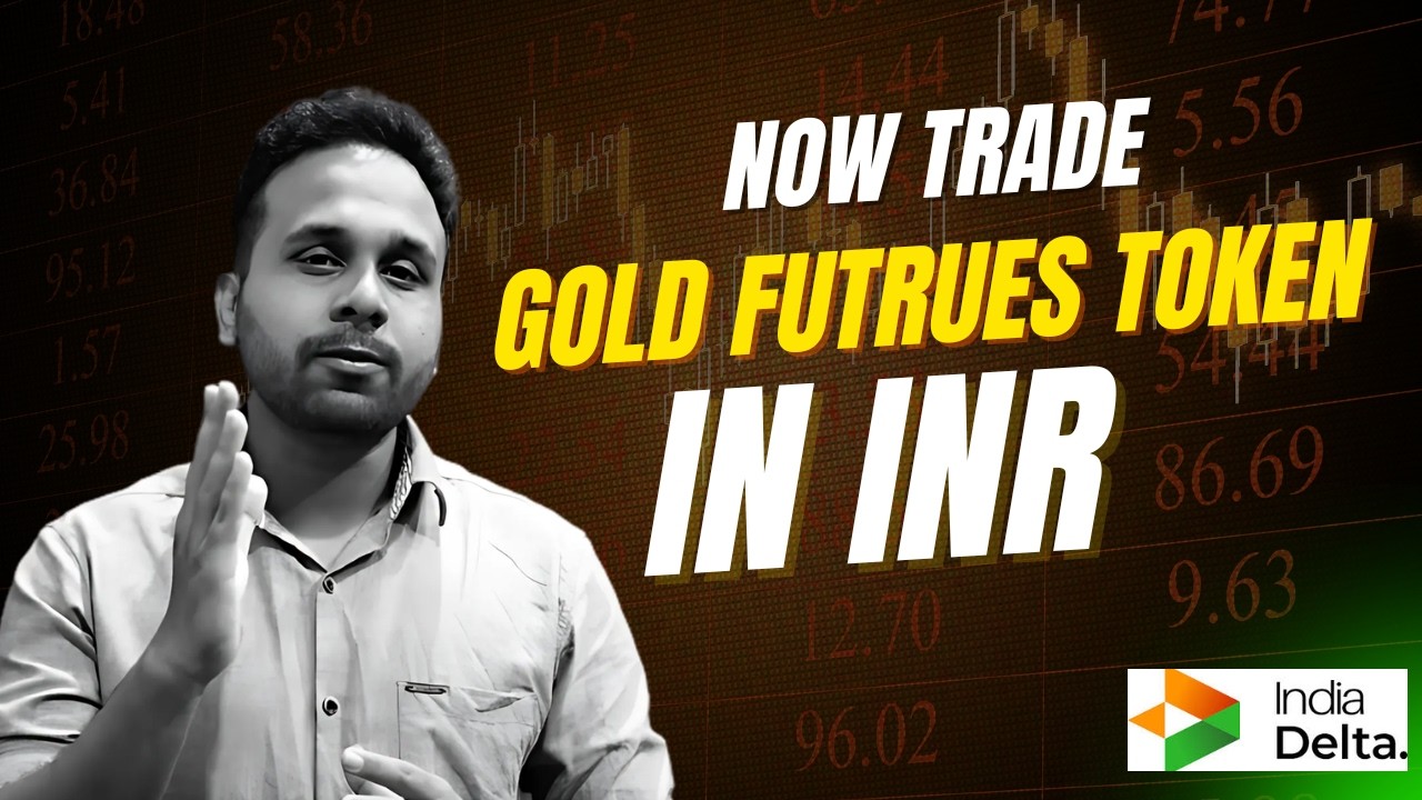 Now Trade Gold Futures Token  in India using Delta Exchange | Gold Token Delta Exchange