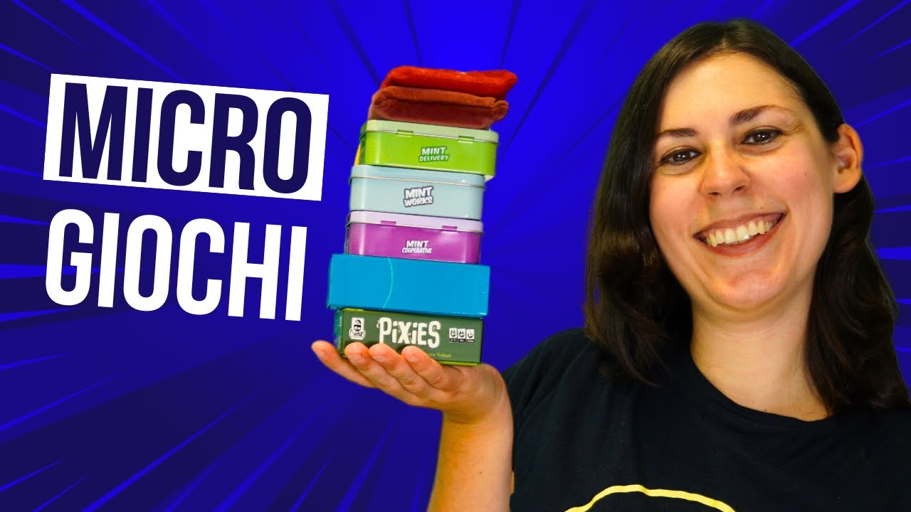 7 MICRO GIOCHI: poco spazio, tanto divertimento!