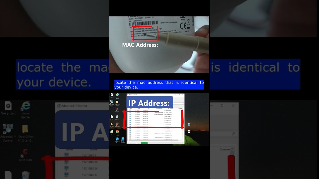 #network #cctv Find IP address from #MAC  Address! check link for the full video @tec_pwr