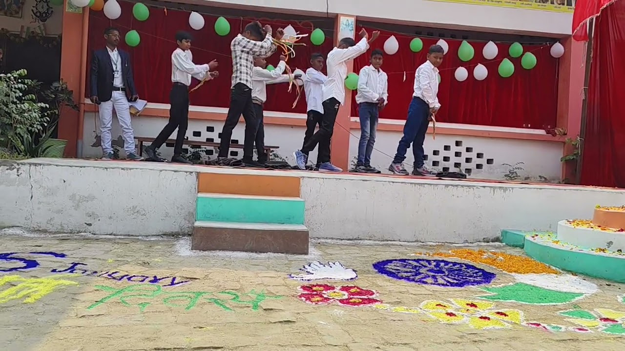 Lazy dance performed by class 5th students #pratibhaconventschool 