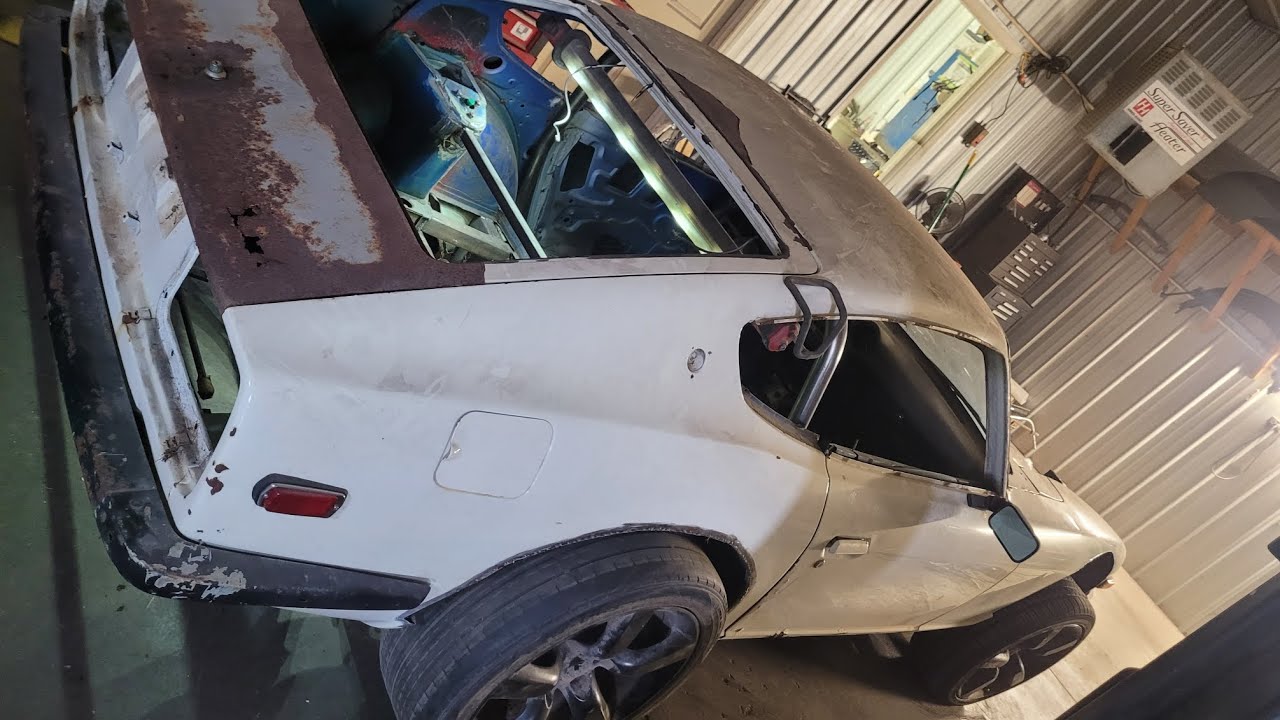 Update on the 350z suspension into 240z!