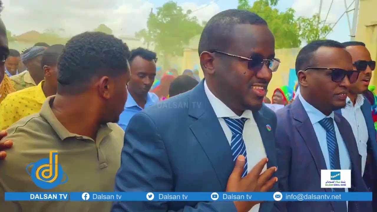 Gudoomiyaha cusub ee degmada Wanlaweyn ayaa degmadaasi ku soo dhaweeyay masuuliyiin katirsan KGS