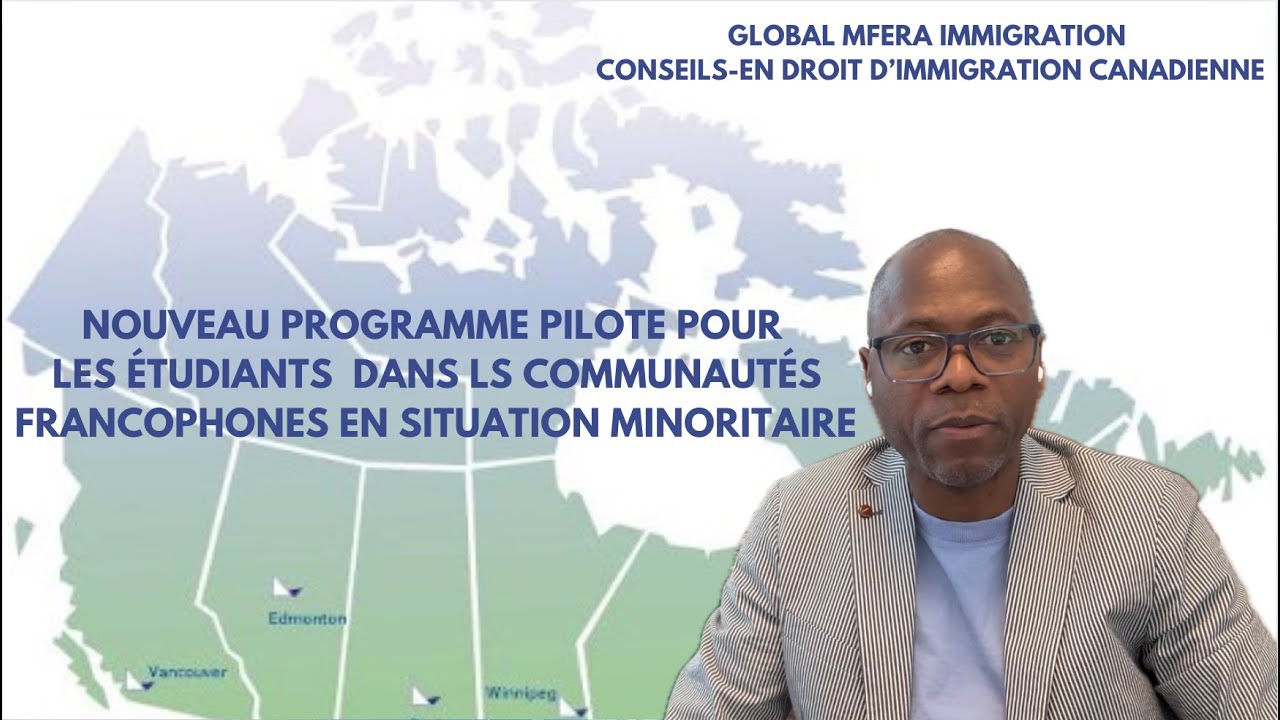 Programme pilote pour les étudiants dans les communautés francophones en situation minoritaire
