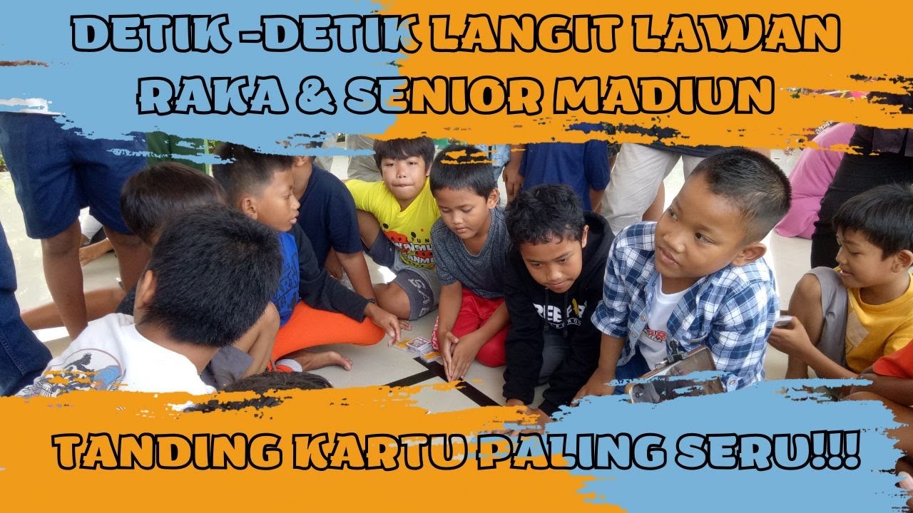 #2 LANGIT TEPUK ALAS# DETIK-DETIK LANGIT GROGI Tanding kartu LAWAN RAKA DAN SENIOR MADIUN !!
