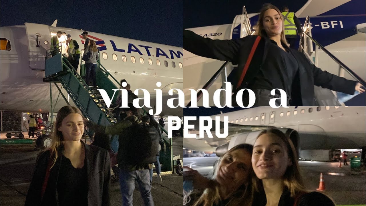 viajando a peru a trabajar como modelo
