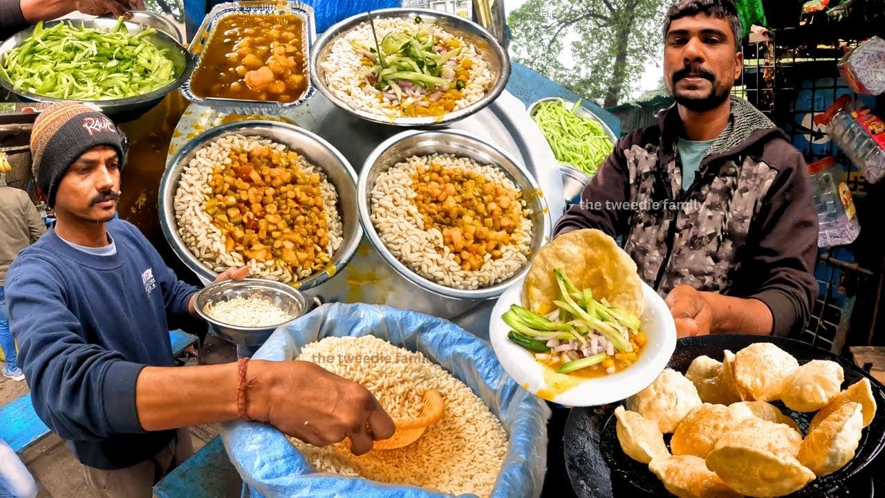 Brother's Making Early Morning Breakfast in Kolkata India Cheapest Street Food Indian